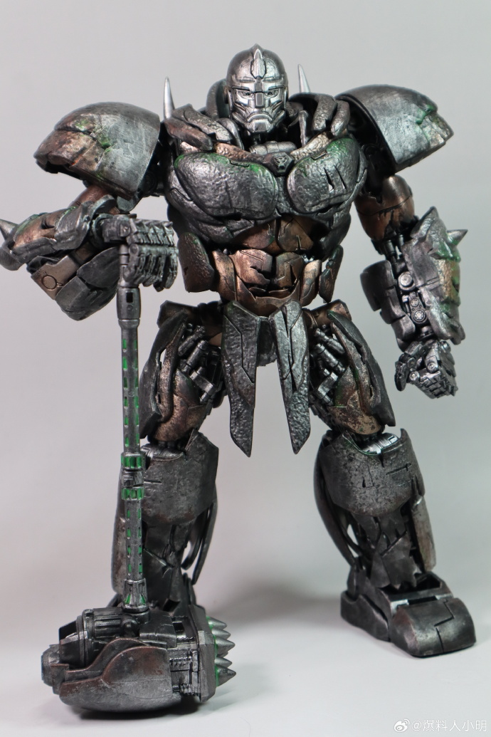 Rhinox AMK Figure In-Hand Images from Yolopark Transformers